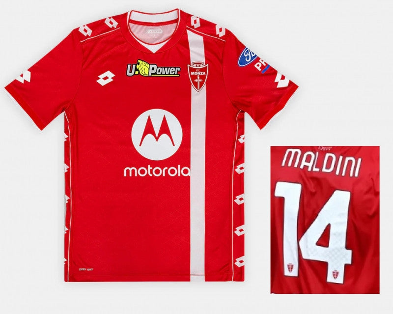 AC Monza Daniel Maldini Home Jersey 2024/25