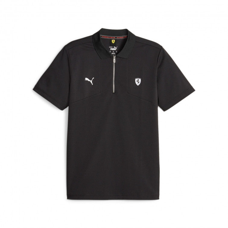 Ferrari Style Black Polo