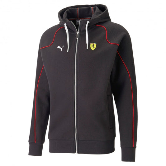 Ferrari Race Black Hoody Full-zip