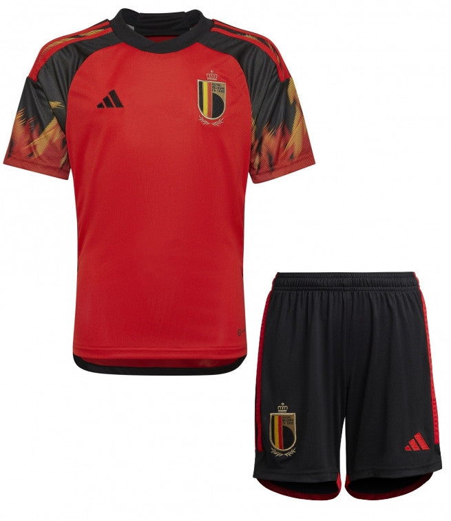 Belgium National Team Youth Home Kit 2022/23