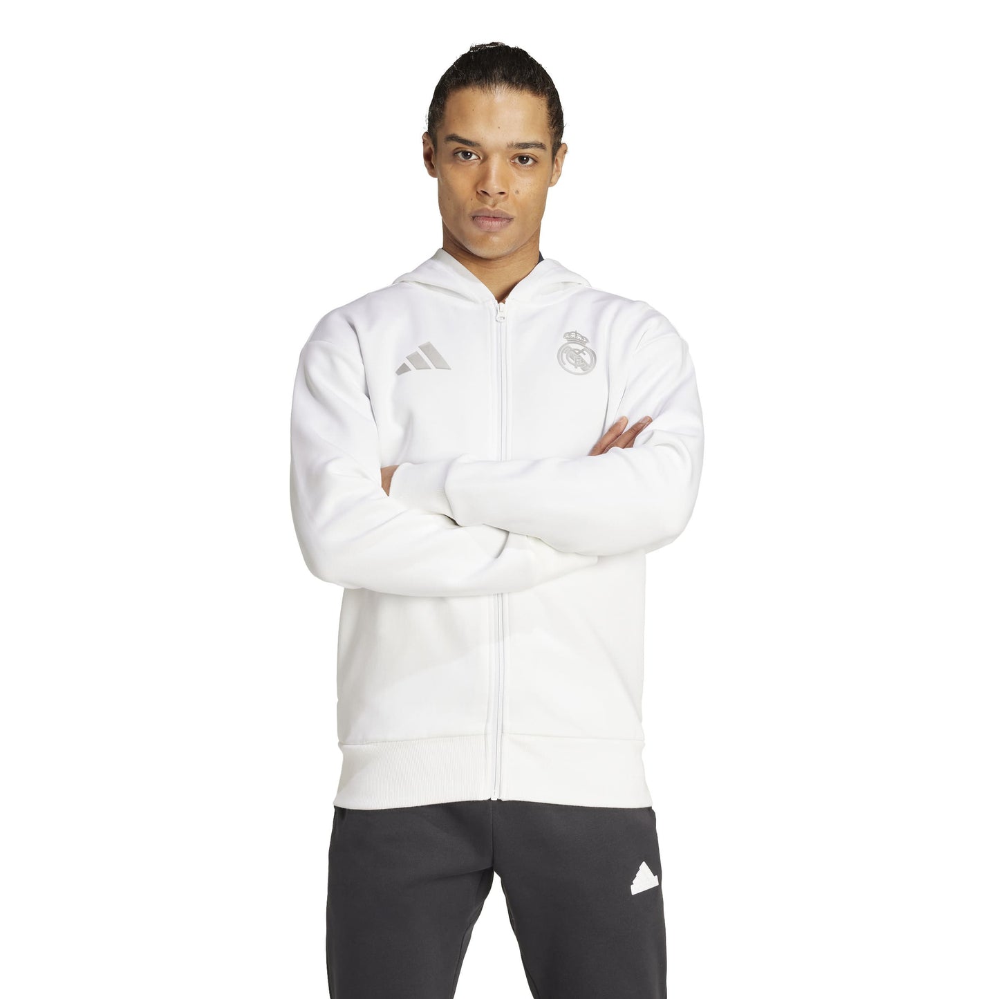 Real Madrid Anthem Jacket 2024/25 - white