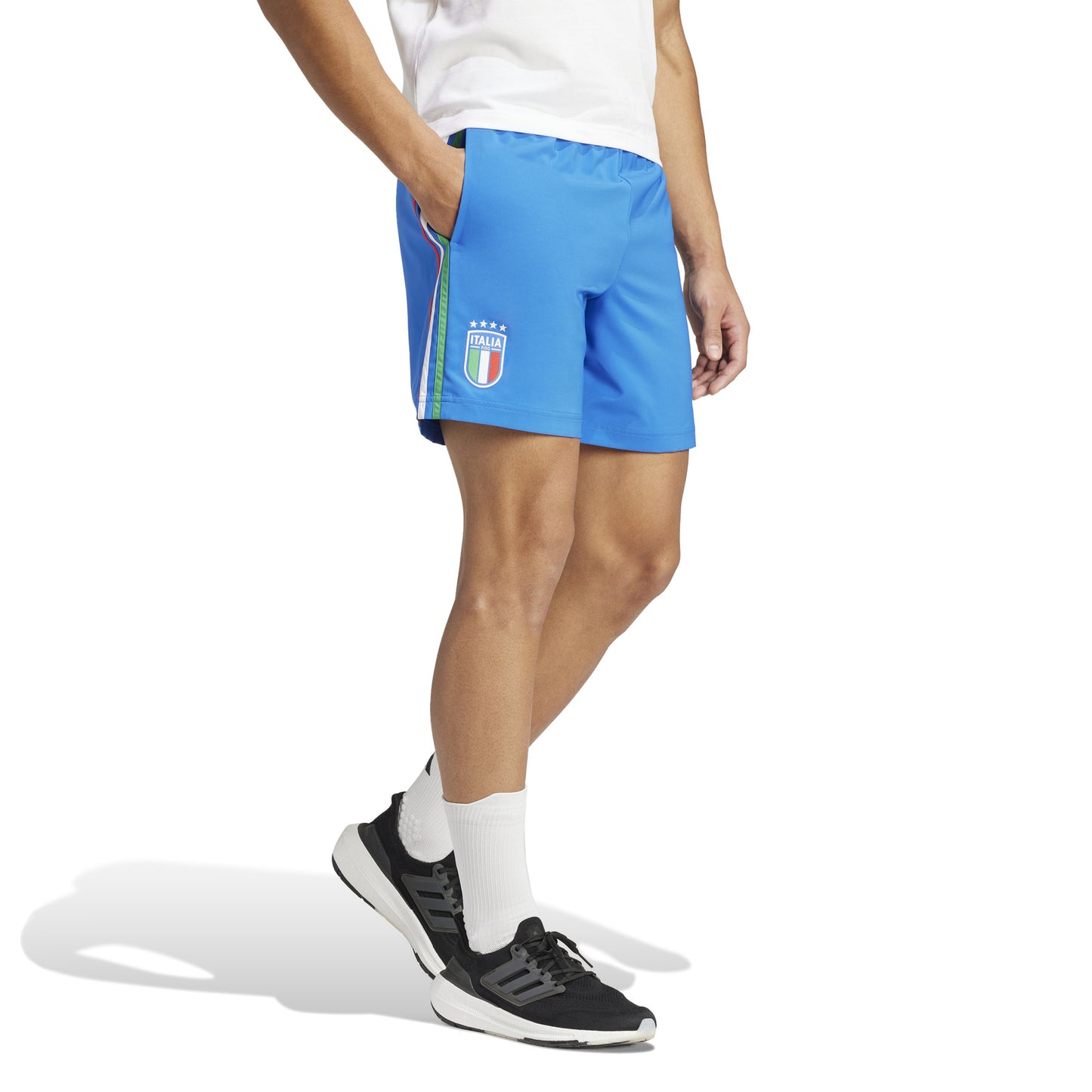 Italy National Team Casual Shorts 2024/25 - Blue