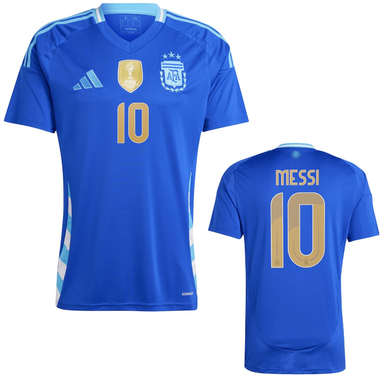 Argentina National Team Leo Messi Away Jersey 2024/25