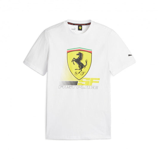 Ferrari Logo SF White T-shirt