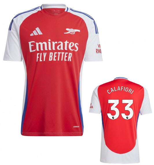 Arsenal Calafiori Home Jersey 2024/25