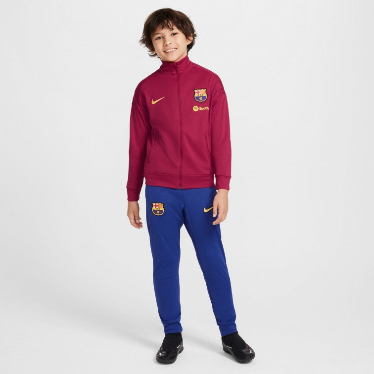 Barcelona FC Youth Fan Tracksuit 2024/25 - blue and red