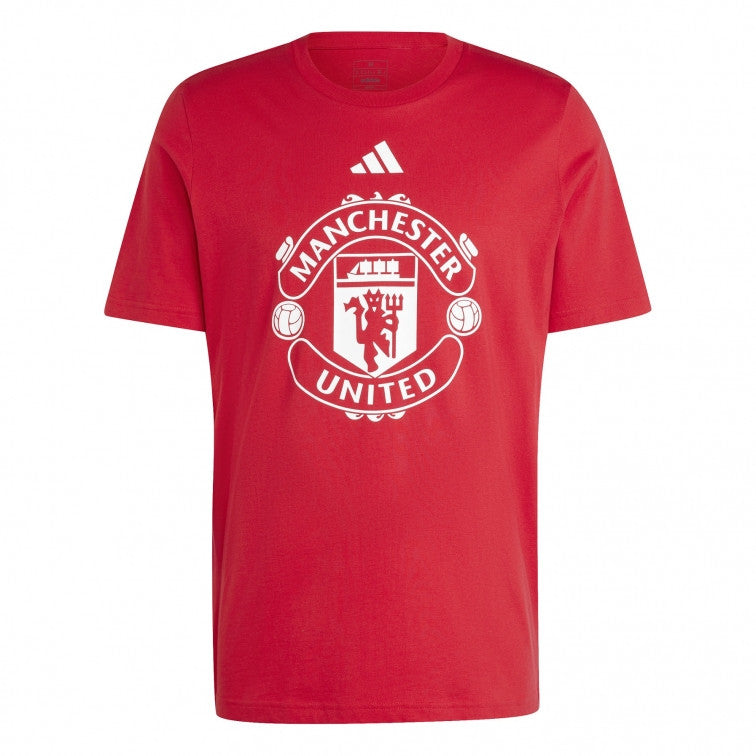 Manchester United T-shirt Logo 2024/25 - red