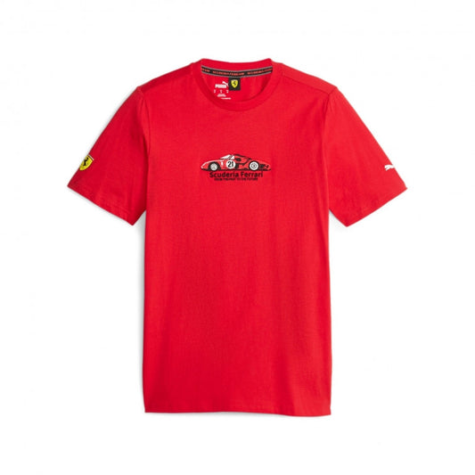 Ferrari Graphic Red T-shirt