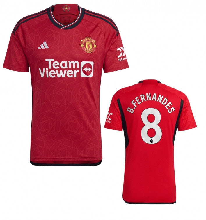 Manchester United Bruno Fernandes Home Jersey 2023/24