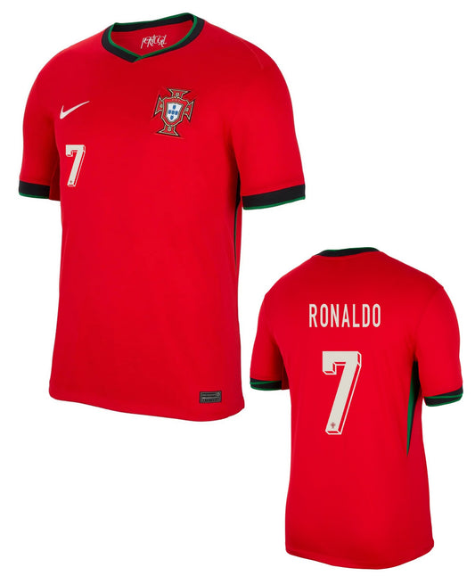 Portugal National Team Ronaldo Home Jersey 2024/25