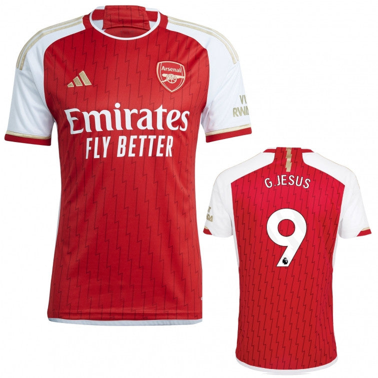 Arsenal FC Home Gabriel Jesus Jersey 2023/24