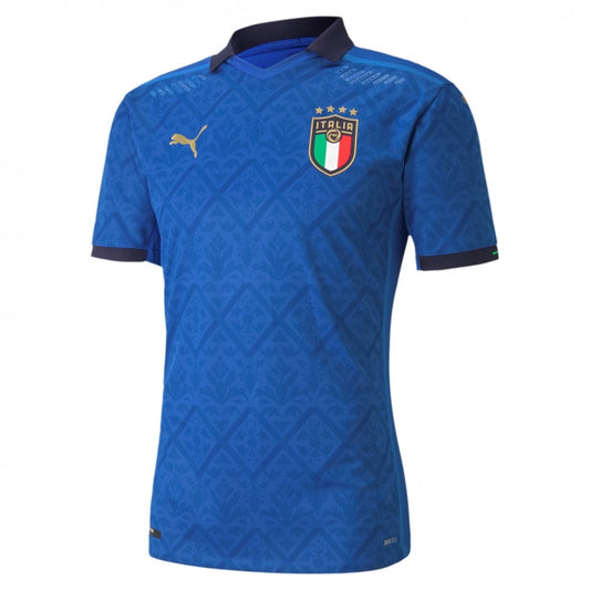 Italy National Team Euro Winner Authentic Player Home Jersey 2021