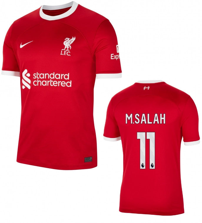 Liverpool FC Mohamed Salah Home Jersey 2023/24