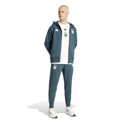 Italy National Team Travel Plush Tracksuit 2024/25 - Dark Green