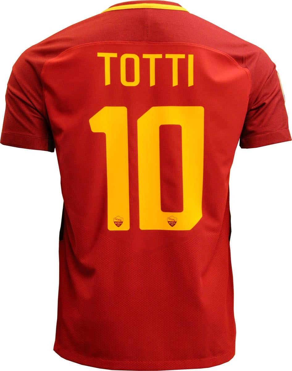 AS Roma Totti Authentic Player Version Last Match Jersey