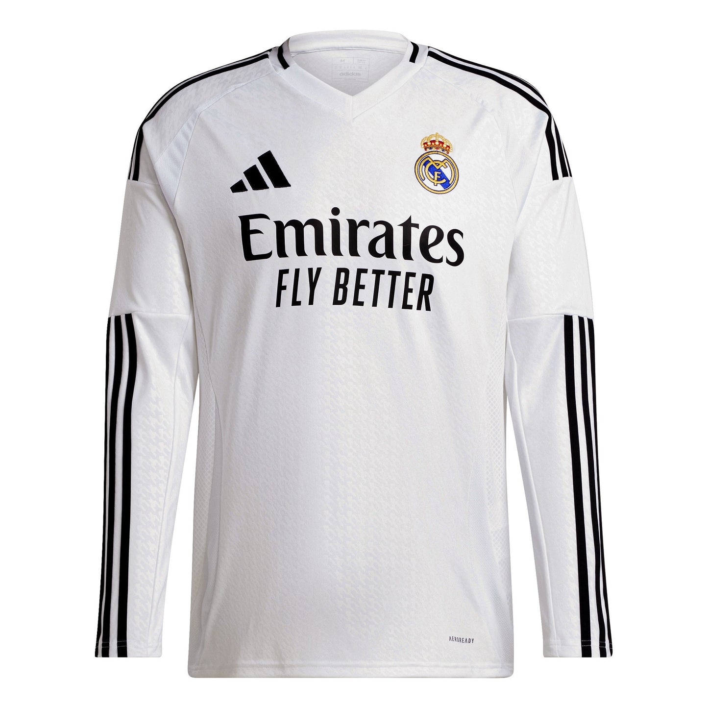 Real Madrid Home Long Sleeves Jersey 2024/25