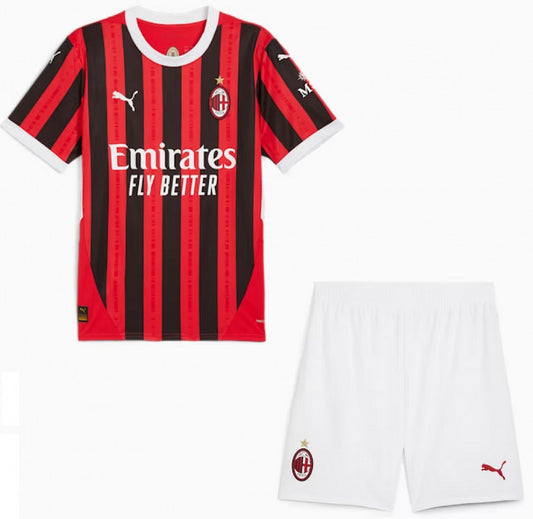 AC Milan Youth Home Kit 2024/25