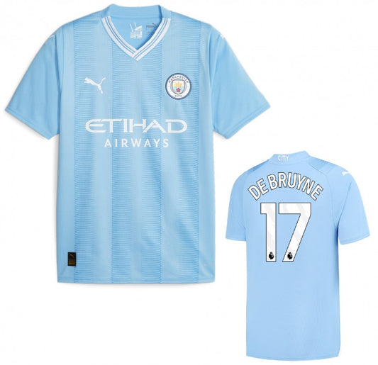 Manchester City De Bruyne Home Jersey 2023/24