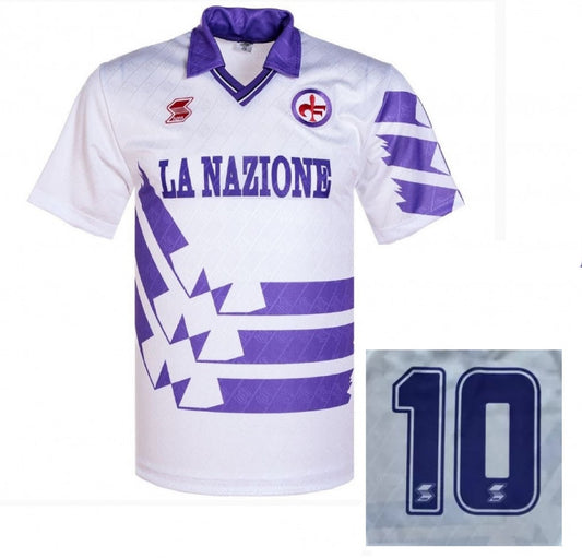 Fiorentina Retro Away Jersey Roberto Baggio 1990/91