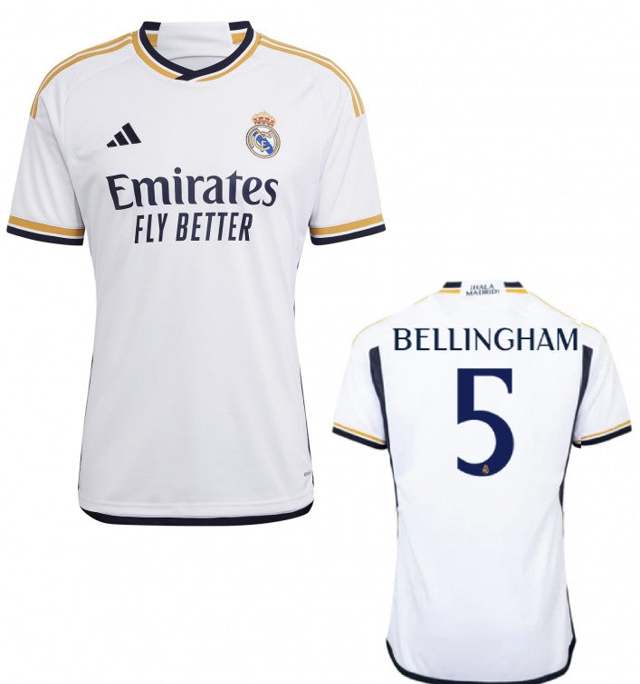 Real Madrid CF Bellingham Home Jersey 2023/24