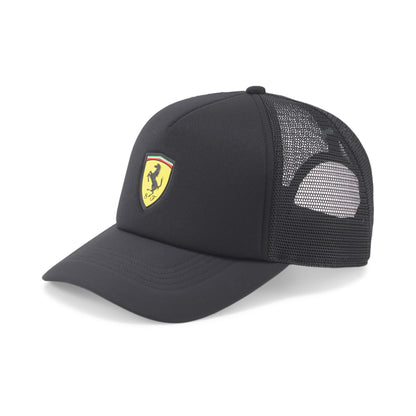 Ferrari Race Trucker Cap Black