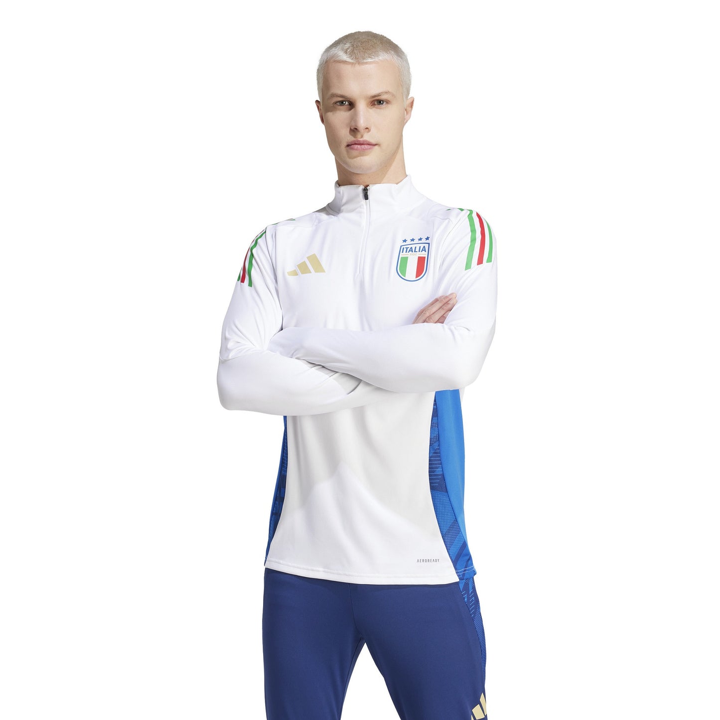 Italy National team Training Quarter-Zip Top 2024/25 - White