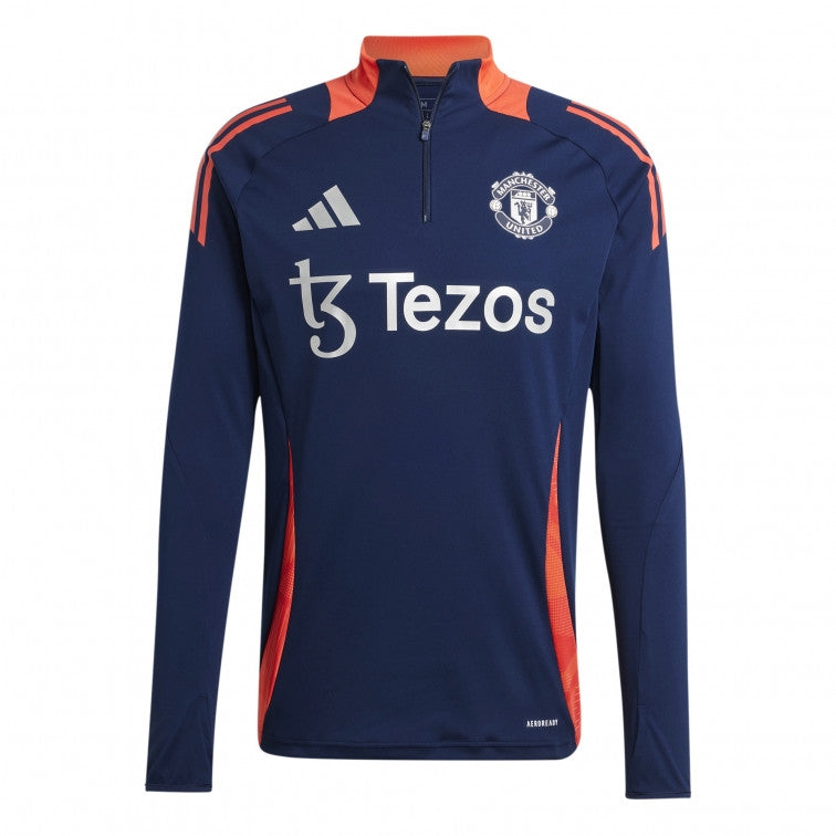 Manchester United Training Quarter-zip Top 2024/25 - blue