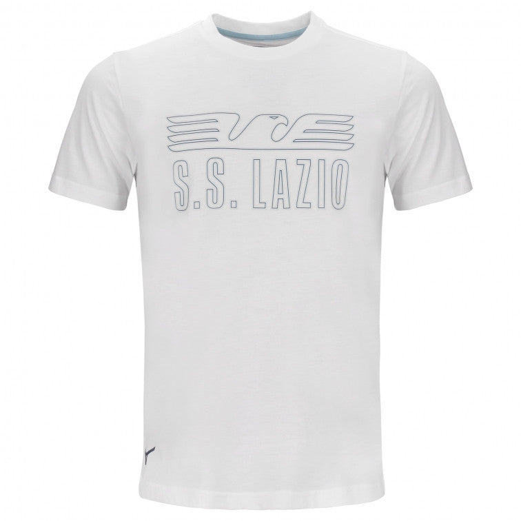 SS Lazio Logo T-shirt 2024/25 - white