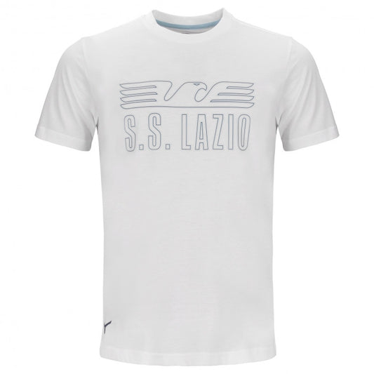 SS Lazio Logo T-shirt 2024/25 - white