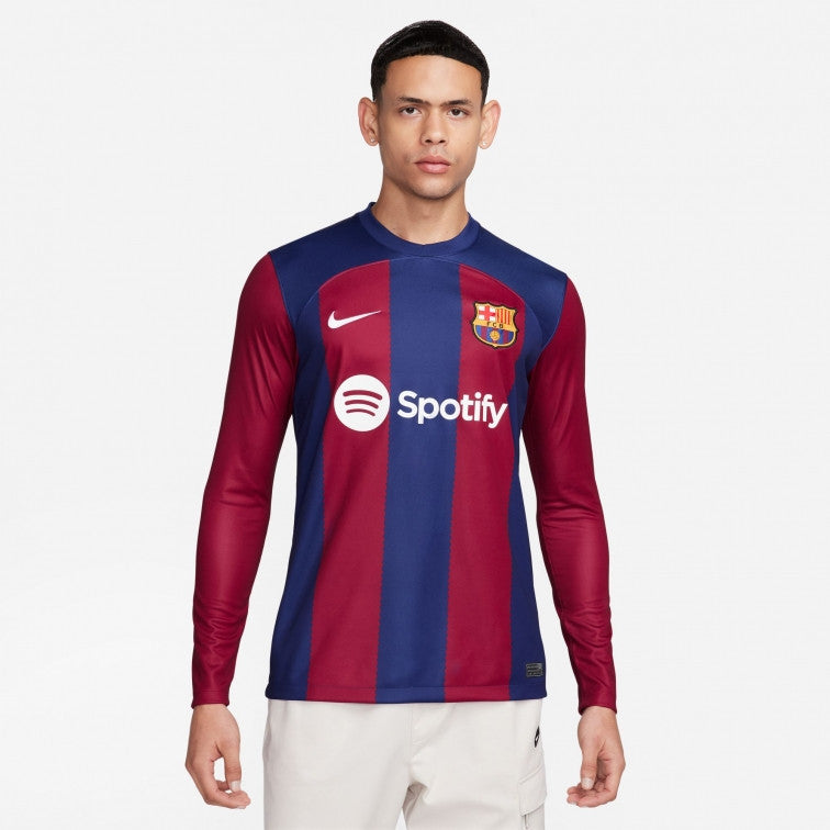 Barcelona FC Home Jersey Long Sleeves 2023/24