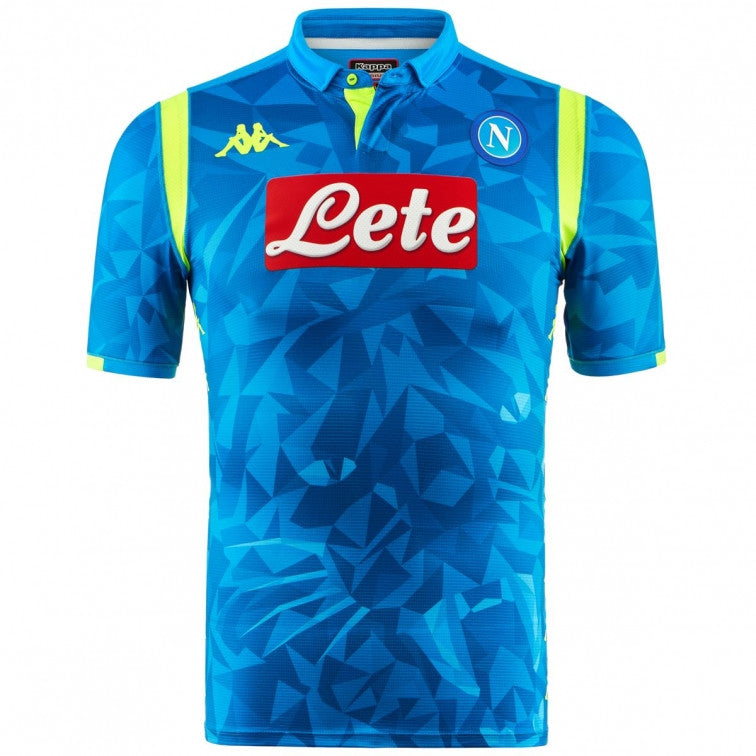 SSC Napoli Authentic Player Europe League Jersey 2018/19