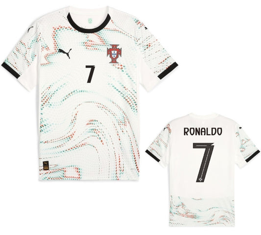 Portugal National Team Cirstiano Ronaldo Away Jersey 2025/26