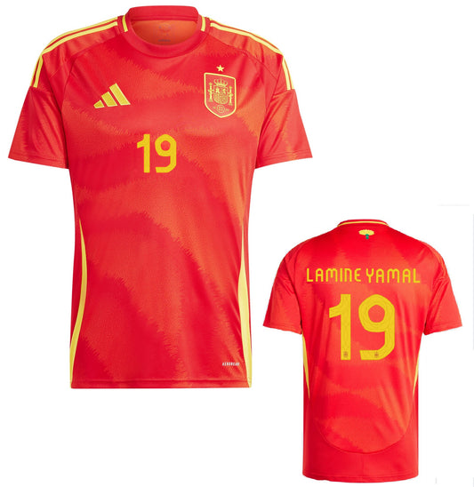 Spain National Team Lamine Yamal Home Jersey 2024/25