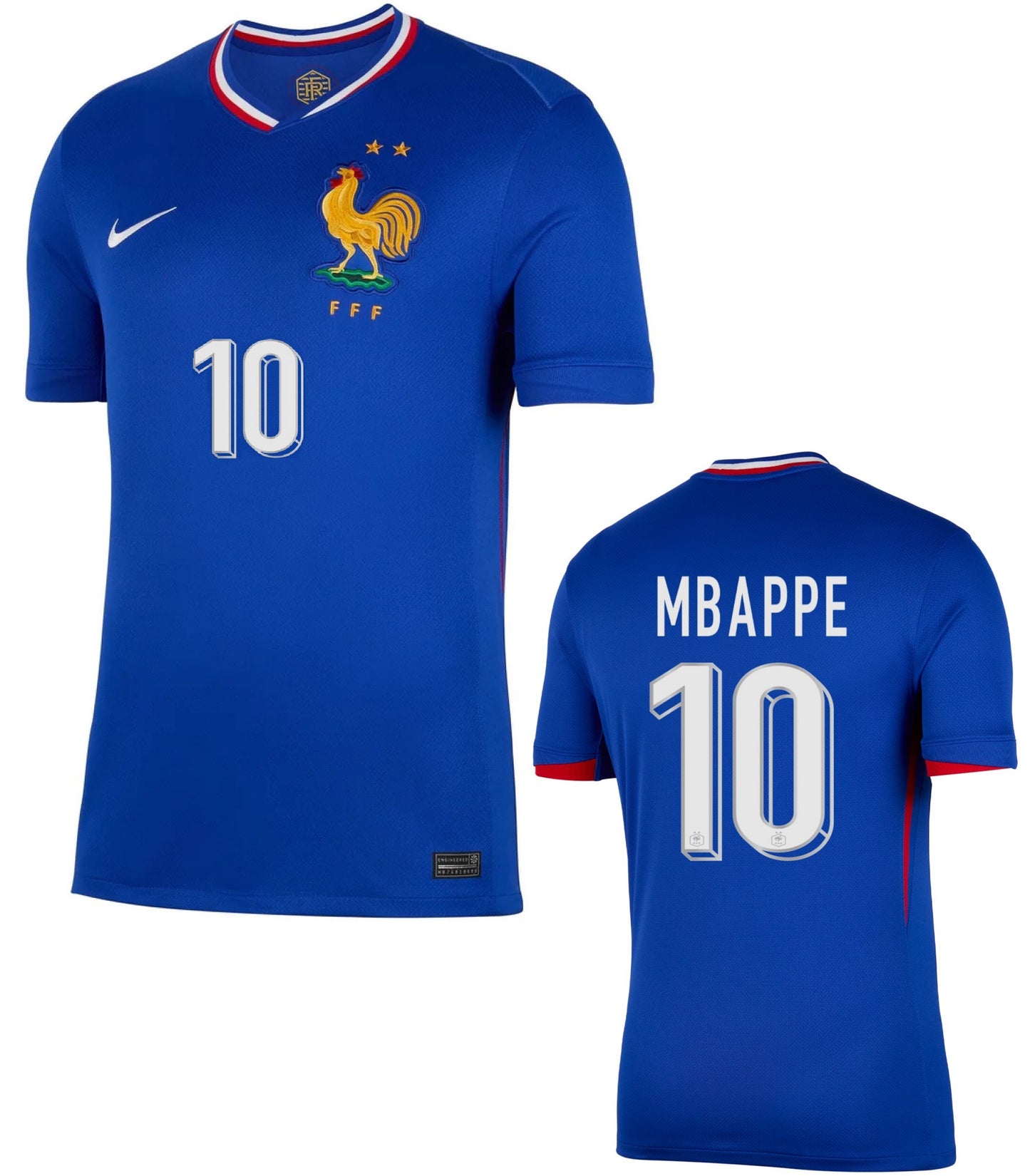 France National Team Mbappe Home Jersey 2024/25