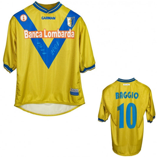 Brescia Baggio Anniversary 90 Years Gold Jersey 2001/02