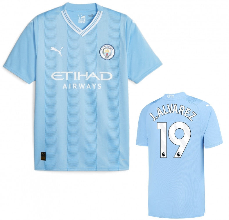 Manchester City Alvarez Home Jersey 2023/24