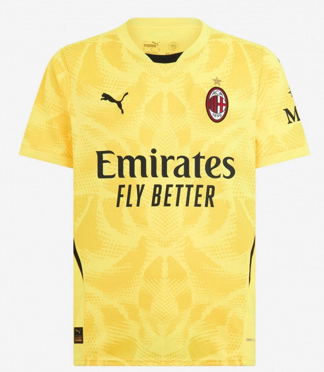 AC Milan Goalkeeper Jersey 2024/25 - yellow