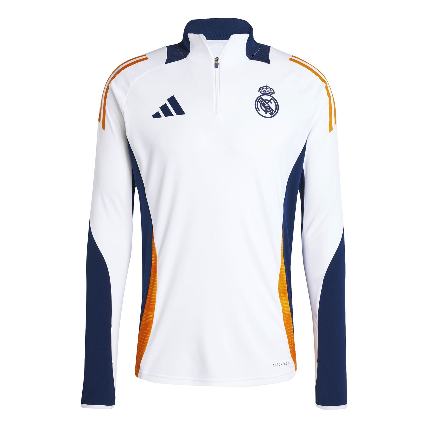 Real Madrid Training Quarter-zip Top 2024/25 - white