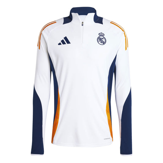 Real Madrid Training Quarter-zip Top 2024/25 - white