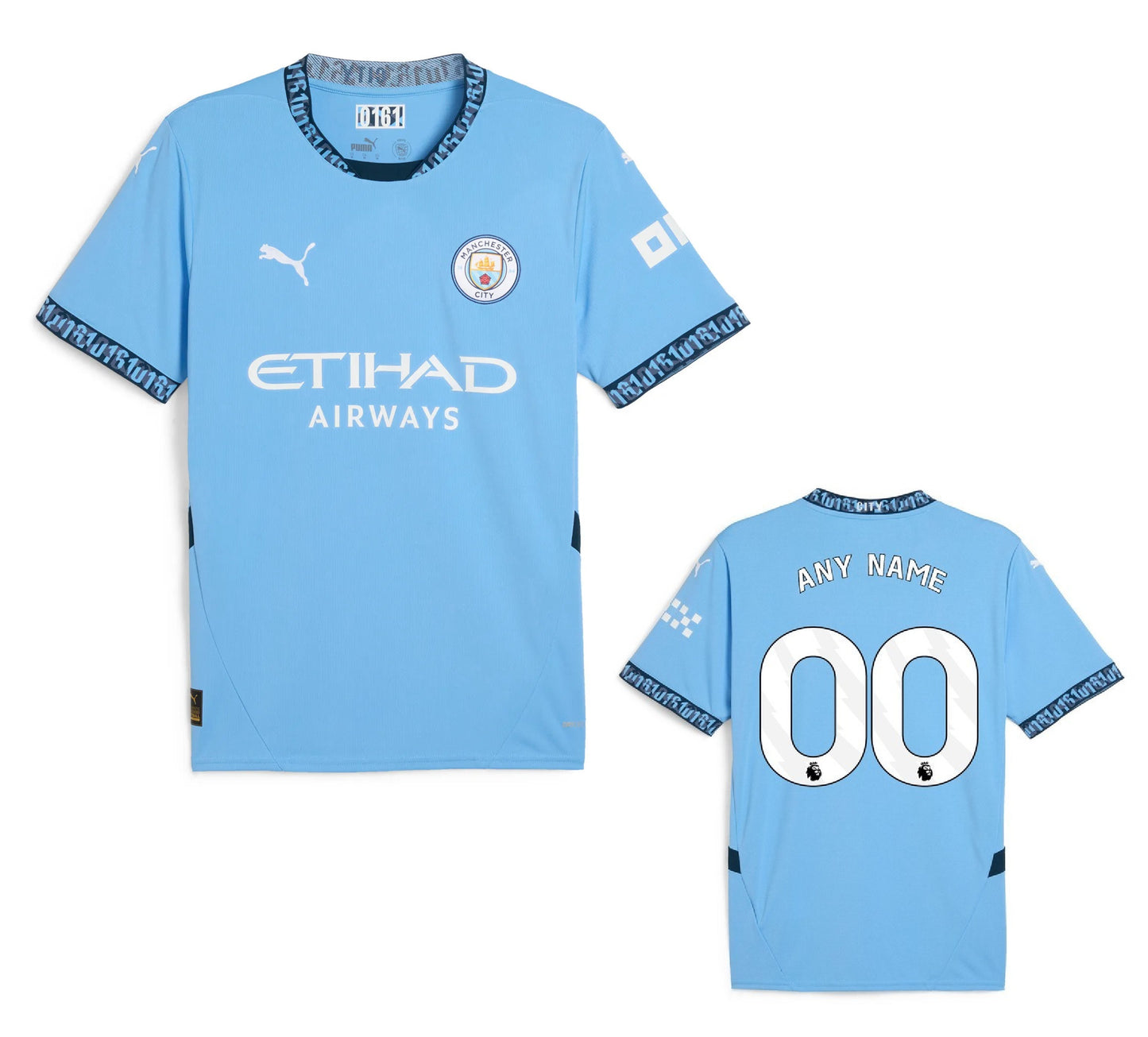 Manchester City Custom Jersey 2024/25