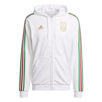 Italy National Team Hoody Full Zip 2024/25 - White