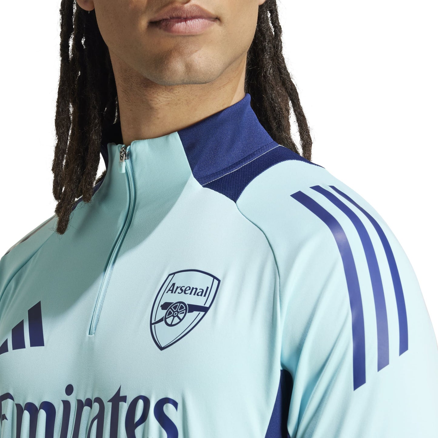 Arsenal Top Training 2024/25 - light blue