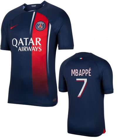 Paris Saint-Germain FC Youth Kylian Mbappe Home Jersey 2023/24