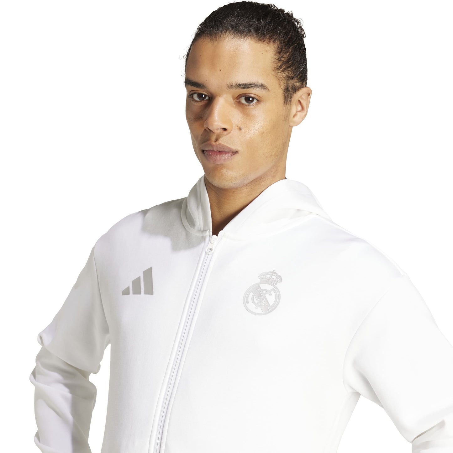 Real Madrid Anthem Jacket 2024/25 - white