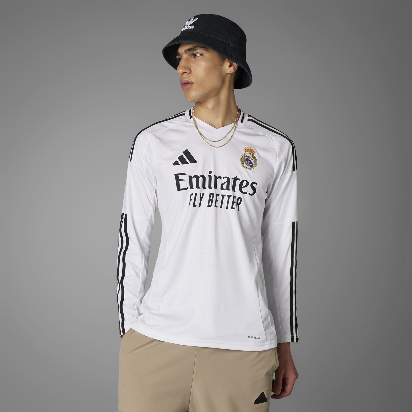 Real Madrid Home Long Sleeves Jersey 2024/25