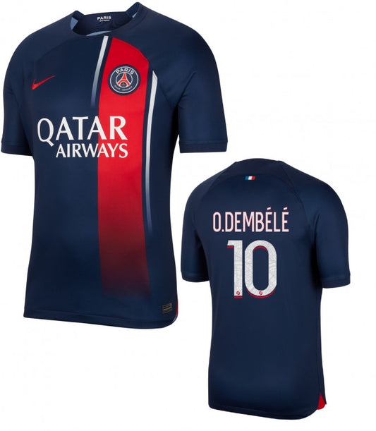 Paris Saint-Germain FC Ousmane Dembele Home Jersey 2023/24