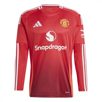 Manchester United Home Long Sleeves Jersey 2024/25