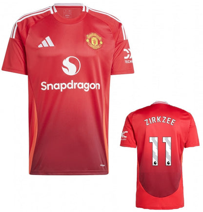 Manchester United Zirkzee Home Jersey 2024/25