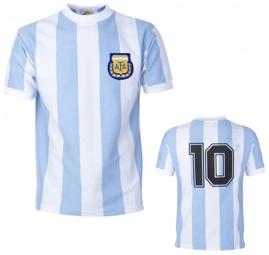 Argentina National Team Retro Maradona Jersey 1986