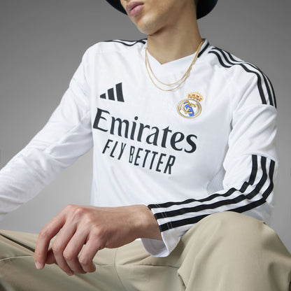 Real Madrid Home Long Sleeves Jersey 2024/25